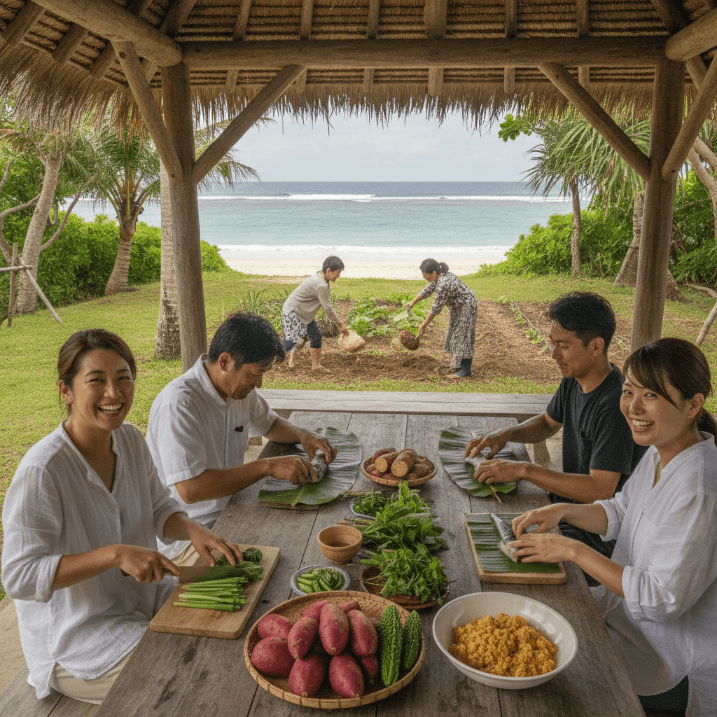 奄美大島の料理教室と食材収穫体験ガイド | amamikke