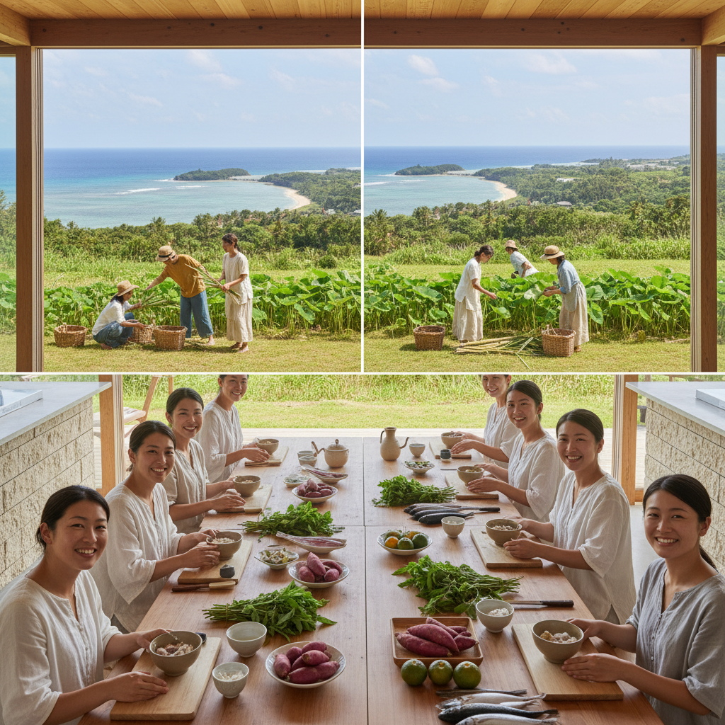 奄美大島ならではの食文化体験として、料理教室や食材収穫体験はできますか？